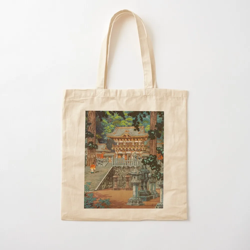 The Gate Yomei at Nikko Shrine by Tsuchiya Koitsu Tote Bag Eco bag custom canvas bag Fabric
The Gate Yomei at Nikko Shrine by Tsuchiya Koitsu Tote Bag Eco bag custom canvas bag Fabric