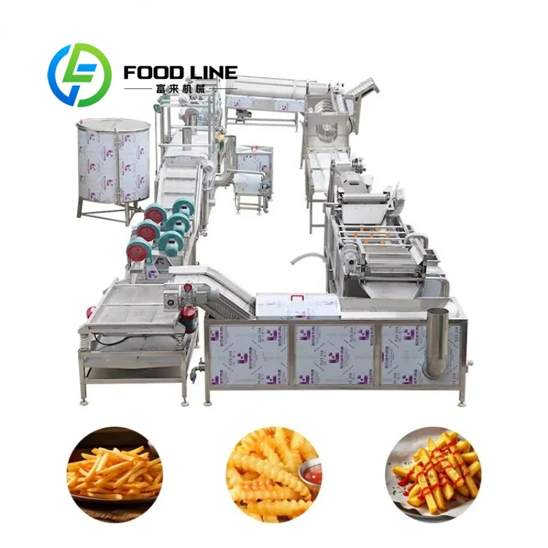 Fully Automated French Fry Production Line Integrated With Auto Feeding Continuous Frying Machine For Unattended Workshop
Fully Automated French Fry Production Line Integrated With Auto Feeding Continuous Frying Machine For Unattended Workshop