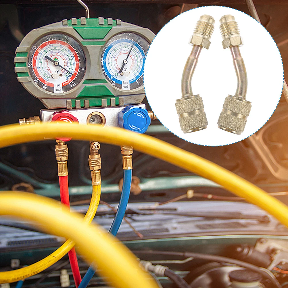 4pcs Air Conditioner Fluorine Adapter Strong Copper Split System HVAC Recharge Hose Connector Sealing Thick Coupler
4pcs Air Conditioner Fluorine Adapter Strong Copper Split System HVAC Recharge Hose Connector Sealing Thick Coupler
