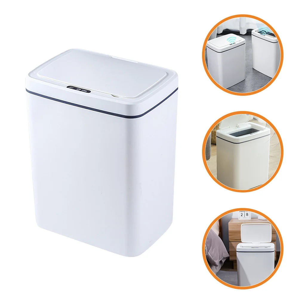 Smart Sensor Trash Can Non-Contact Intelligent Fast Opening Garbage Container Kitchen Bedroom Living Room Office
Smart Sensor Trash Can Non-Contact Intelligent Fast Opening Garbage Container Kitchen Bedroom Living Room Office