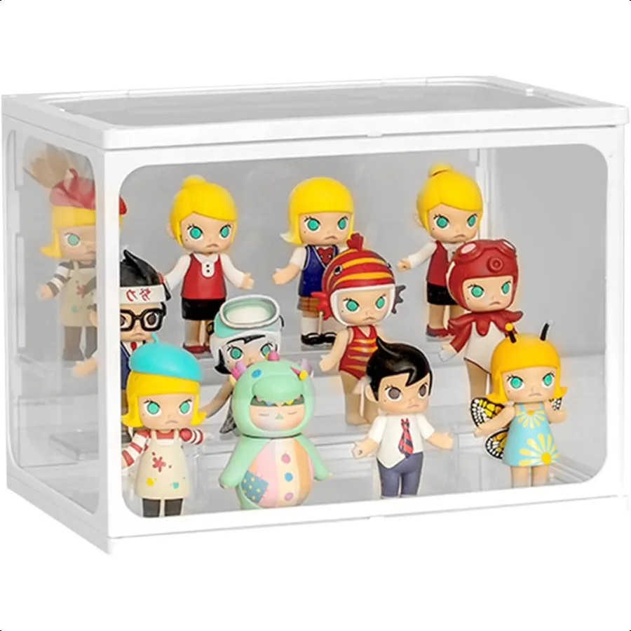 Large Glass Display Case for Figures with Light 2 Tier Clear Display Stand for Collectibles Stackable Assemble Display Box for
Large Glass Display Case for Figures with Light 2 Tier Clear Display Stand for Collectibles Stackable Assemble Display Box for