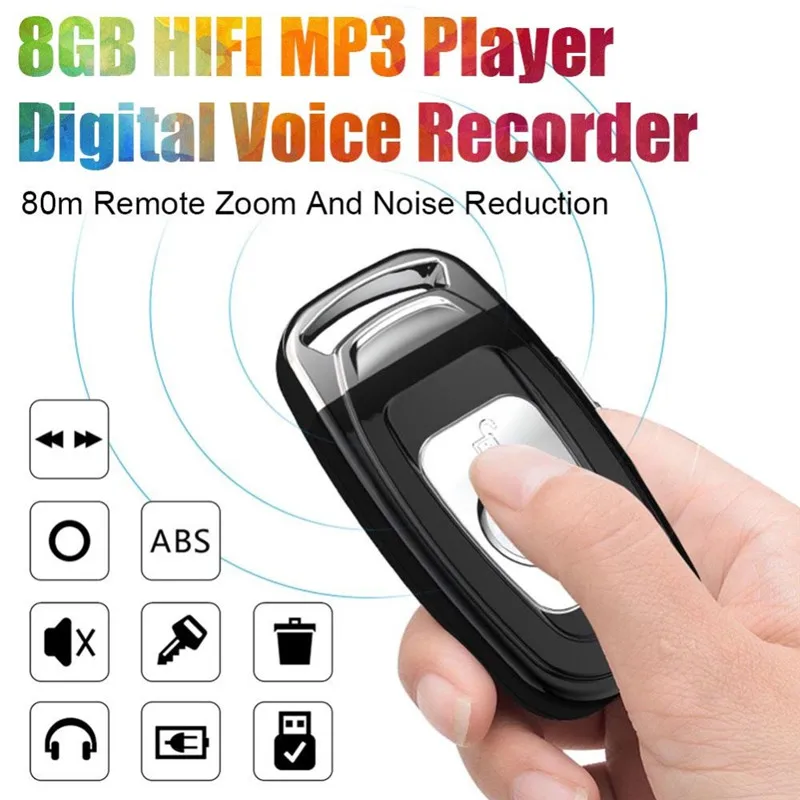 QZT Mini Voice Recorder Small Car Key Digital Audio Recorder Mini Dictaphone Micro MP3 Player USB Voice Recorders Flash Driver
QZT Mini Voice Recorder Small Car Key Digital Audio Recorder Mini Dictaphone Micro MP3 Player USB Voice Recorders Flash Driver