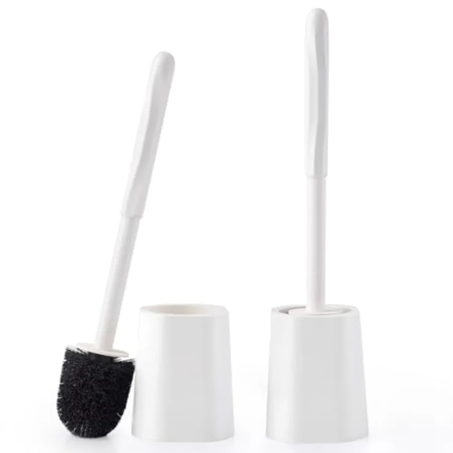 2 Pack Toilet Brush for Bathroom, Toilet Brush and Holder Set, Toilet Bowl Brush with Long Handle for Drip-Proof Deep Cleaning
2 Pack Toilet Brush for Bathroom, Toilet Brush and Holder Set, Toilet Bowl Brush with Long Handle for Drip-Proof Deep Cleaning