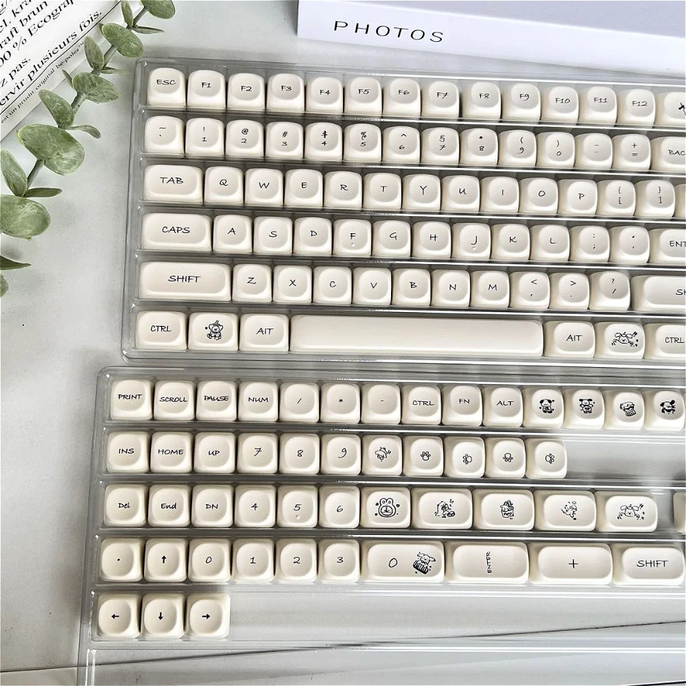 Dog Squad Keycap Set PBT Cute Small Letters MA 124 Keys for Cherry Gateron MX Switches Gaming Mechanical Keyboards
Dog Squad Keycap Set PBT Cute Small Letters MA 124 Keys for Cherry Gateron MX Switches Gaming Mechanical Keyboards