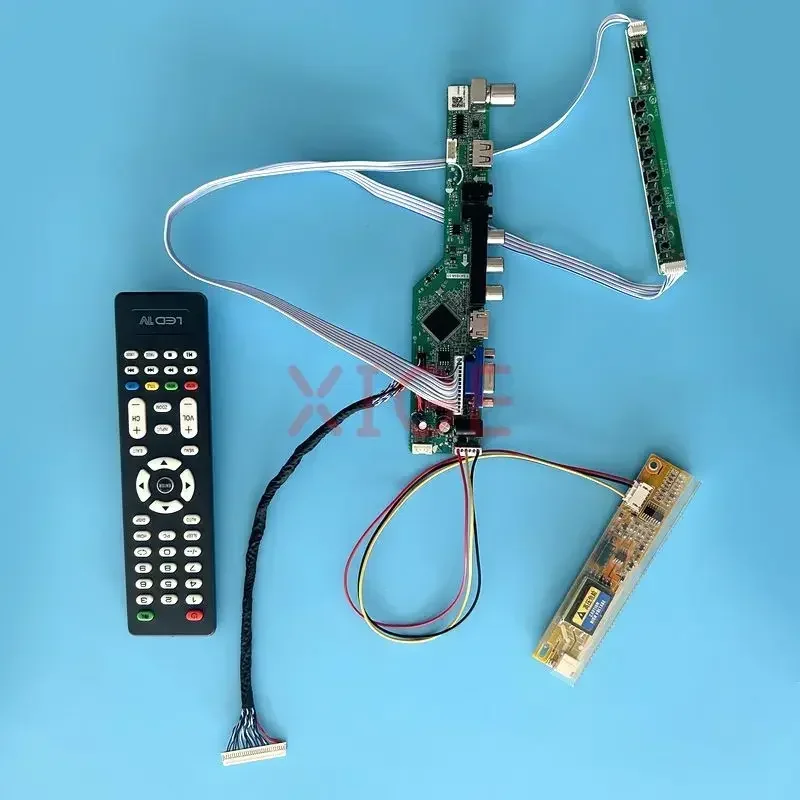 Controller Board Fit N184H3 LQ164M1LD4C LTN160HT01 LVDS 30-Pin Analog TV LCD Display 1920*1080 IR+USB+AV+HDMI+VGA 1CCFL DIY Kit
Controller Board Fit N184H3 LQ164M1LD4C LTN160HT01 LVDS 30-Pin Analog TV LCD Display 1920*1080 IR+USB+AV+HDMI+VGA 1CCFL DIY Kit