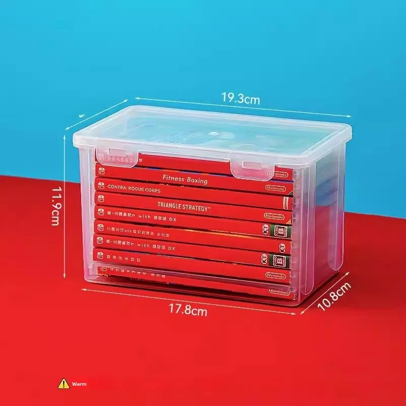 Большой прозрачный органайзер для игровых карт, настольный контейнер для хранения картриджей, штабелируемый, из АБС-пластика, для офиса
Большой прозрачный органайзер для игровых карт, настольный контейнер для хранения картриджей, штабелируемый, из АБС-пластика, для офиса