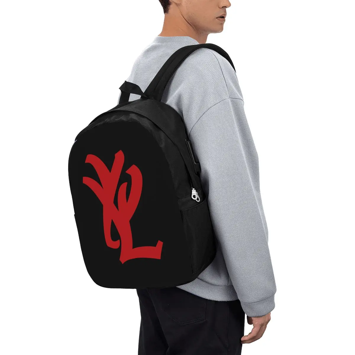 Rapper Playboi Carti YVL Red Logo Backpack Travel Notebook Bag Computer College Student School Bag Laptop Shoulder Bags
Rapper Playboi Carti YVL Red Logo Backpack Travel Notebook Bag Computer College Student School Bag Laptop Shoulder Bags