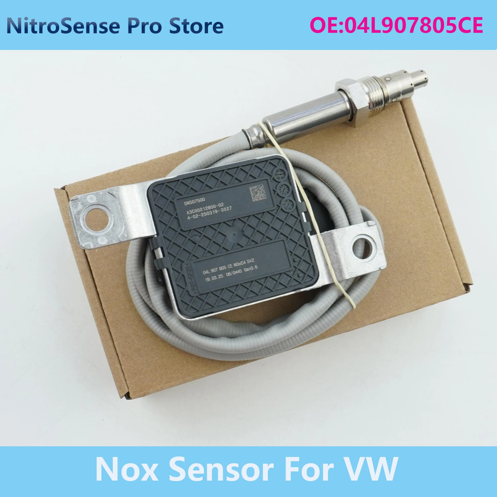 04L907805CE SNS0750D New Nitrogen Oxide Sensor NOx Sensor For Audi VW SKODA
04L907805CE SNS0750D New Nitrogen Oxide Sensor NOx Sensor For Audi VW SKODA