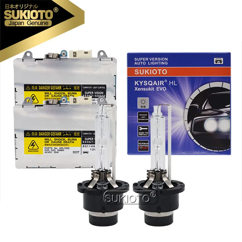 SUKIOTO JAPAN Original 35W D2S D2R Xenon HID Ballast HID Kit D4S D4R Car Lamp OEM KDLT002 85967-50020 DDLT002 For Toyota Lexus
SUKIOTO JAPAN Original 35W D2S D2R Xenon HID Ballast HID Kit D4S D4R Car Lamp OEM KDLT002 85967-50020 DDLT002 For Toyota Lexus