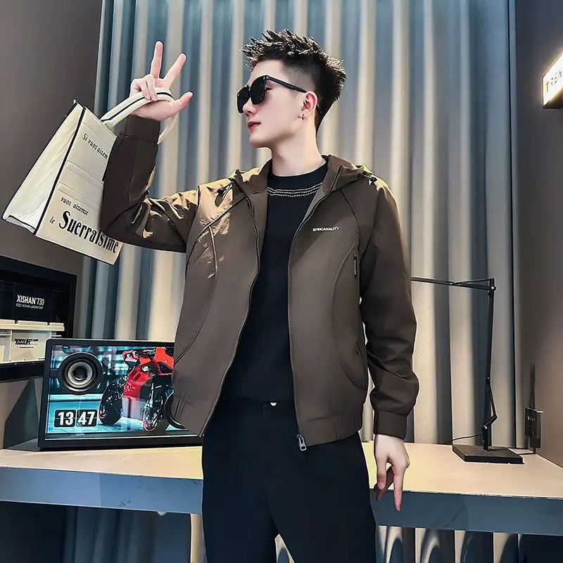 Men's Hooded Jaet Casual Deconstructed Workwear Sle Spring Autumn New Faion Polyester Stand Fit Long Sve Zipper
Men's Hooded Jaet Casual Deconstructed Workwear Sle Spring Autumn New Faion Polyester Stand Fit Long Sve Zipper