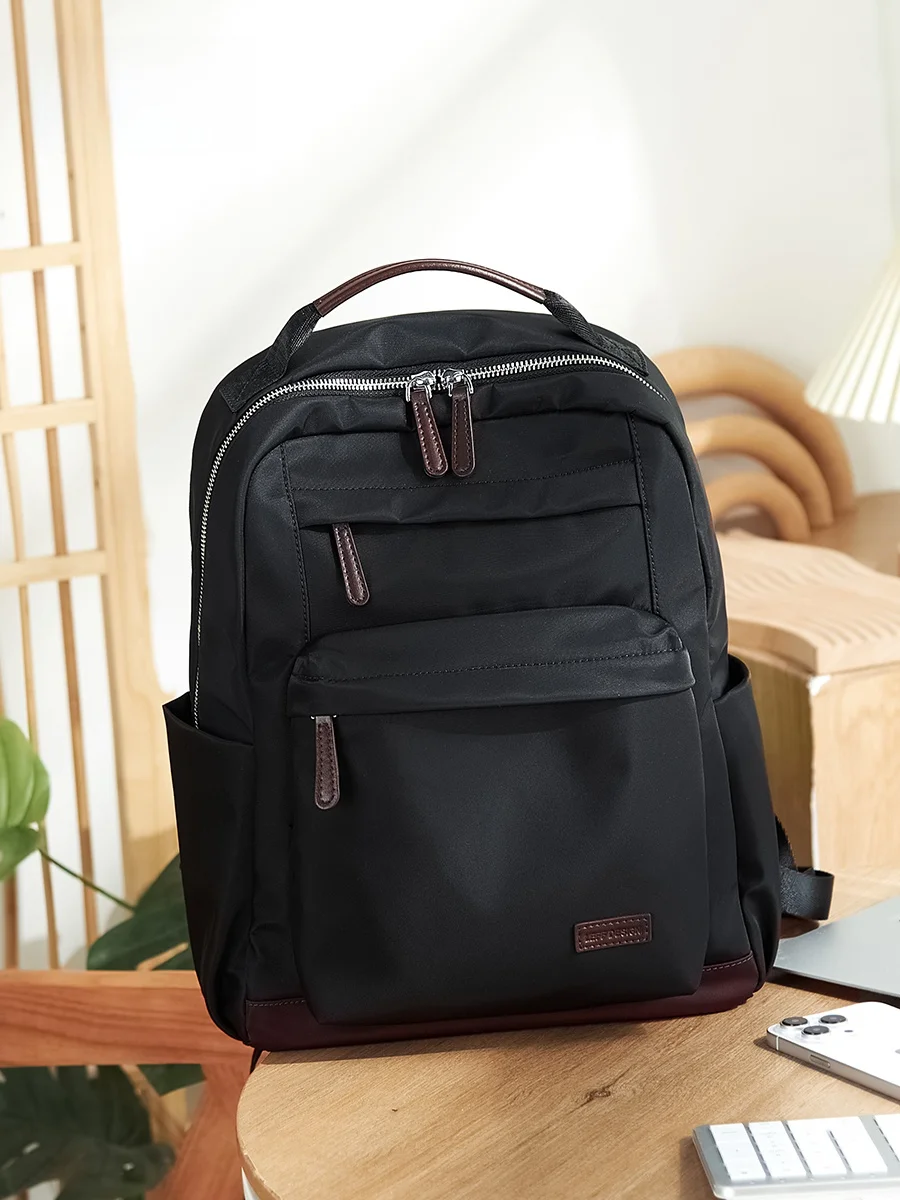 Leif Oxford Cloth Backpack Men's Multi-layer Lightweight Commuting Travel Large Capacity Computer Bag Women's Waterproof Bookbag
Leif Oxford Cloth Backpack Men's Multi-layer Lightweight Commuting Travel Large Capacity Computer Bag Women's Waterproof Bookbag