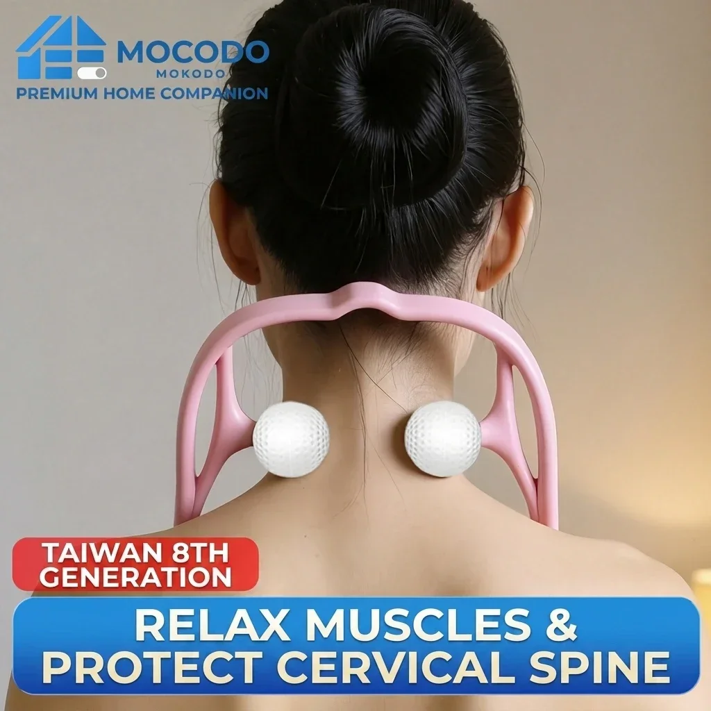 Taiwan Manual Cervical Massager, Neck Clamp with Rolling Function, Multifunctional Kneading for Shoulder, Back & Neck Relief
Taiwan Manual Cervical Massager, Neck Clamp with Rolling Function, Multifunctional Kneading for Shoulder, Back & Neck Relief