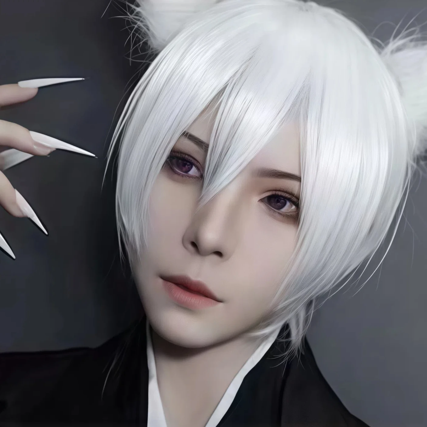 Men's short white synthetic straight and fluffy wig, heat-resistant, birthdays,heat-resistant fiber,role-playing
Men's short white synthetic straight and fluffy wig, heat-resistant, birthdays,heat-resistant fiber,role-playing