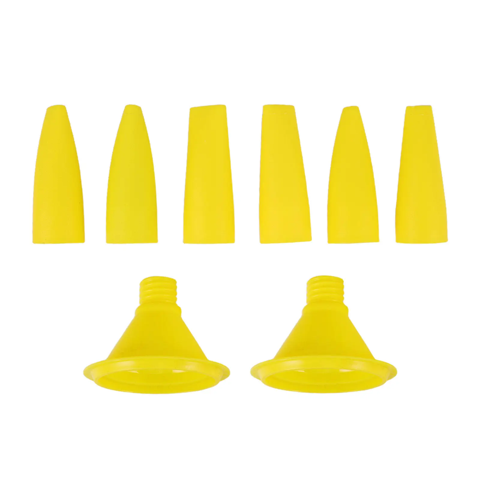 8Pcs Caulk Nozzle Replacement Flat Tips Reusable Applicator Sausage Gun Nozzle for Construction Caulking Tube Exterior Wall Seam
8Pcs Caulk Nozzle Replacement Flat Tips Reusable Applicator Sausage Gun Nozzle for Construction Caulking Tube Exterior Wall Seam