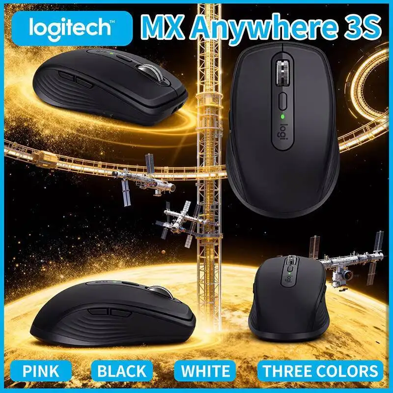 Pro MX Anywhere 3S Mouse - 8K DPI, Hyper-Scroll, Multi-OS Compatibility, Ideal for Fitness Business Trip & On-Site Work
Pro MX Anywhere 3S Mouse - 8K DPI, Hyper-Scroll, Multi-OS Compatibility, Ideal for Fitness Business Trip & On-Site Work