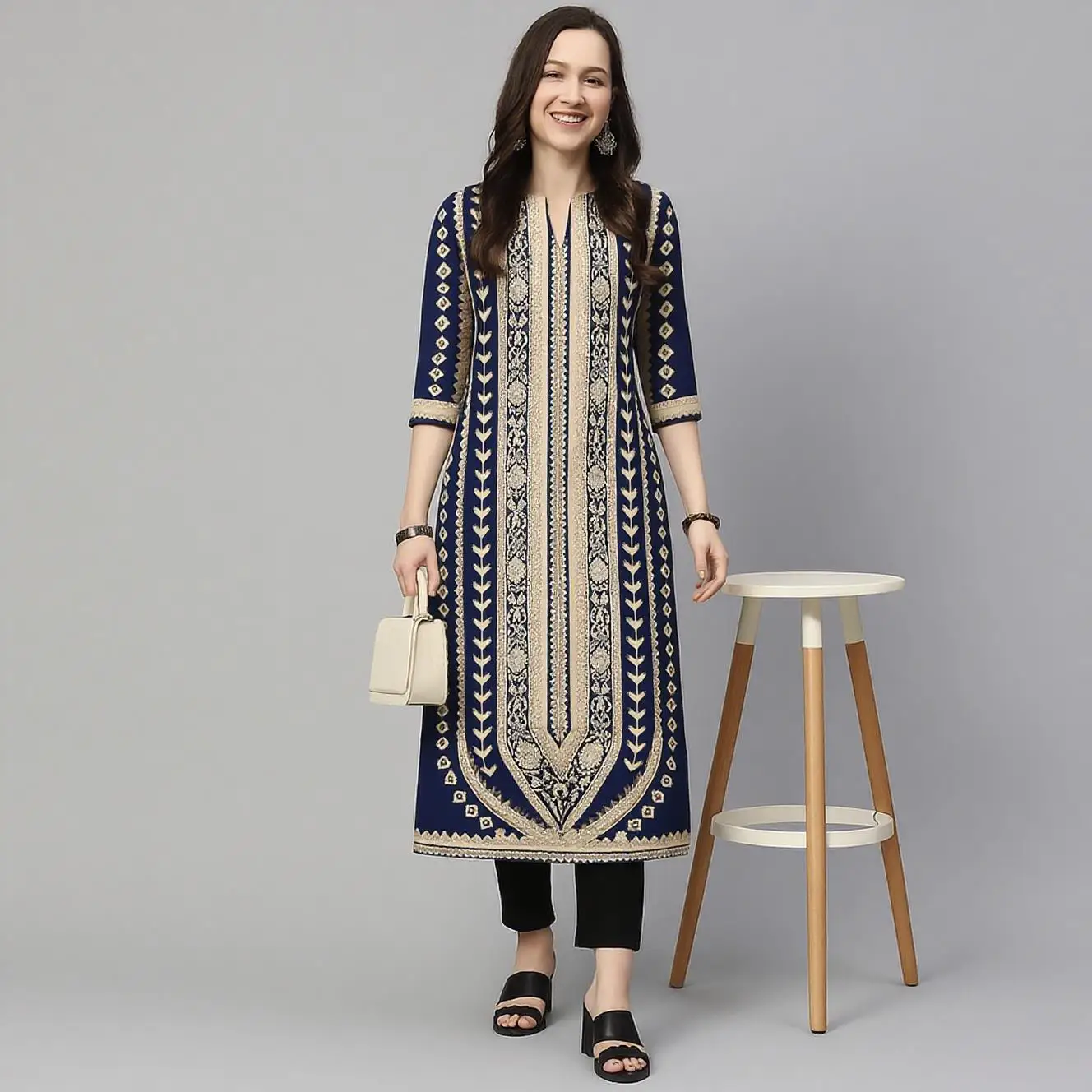 Мусульманское Курто женское модное удобное платье с длинным рукавом, прямая трубка, этническое платье Vestiti Marocchini Donna, кафтан, марокканское платье
Мусульманское Курто женское модное удобное платье с длинным рукавом, прямая трубка, этническое платье Vestiti Marocchini Donna, кафтан, марокканское платье