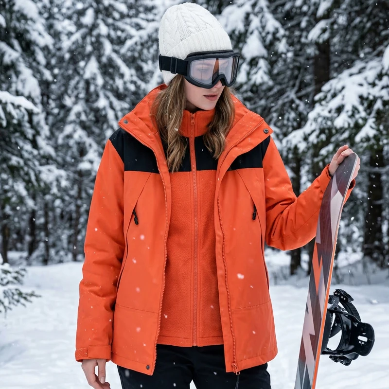 Female Outdoor Sports Winter Ski Suit Women Warm Windproof Waterproof Ski Jacket Snow Coat Snowboard Hiking Camping Brand
Female Outdoor Sports Winter Ski Suit Women Warm Windproof Waterproof Ski Jacket Snow Coat Snowboard Hiking Camping Brand