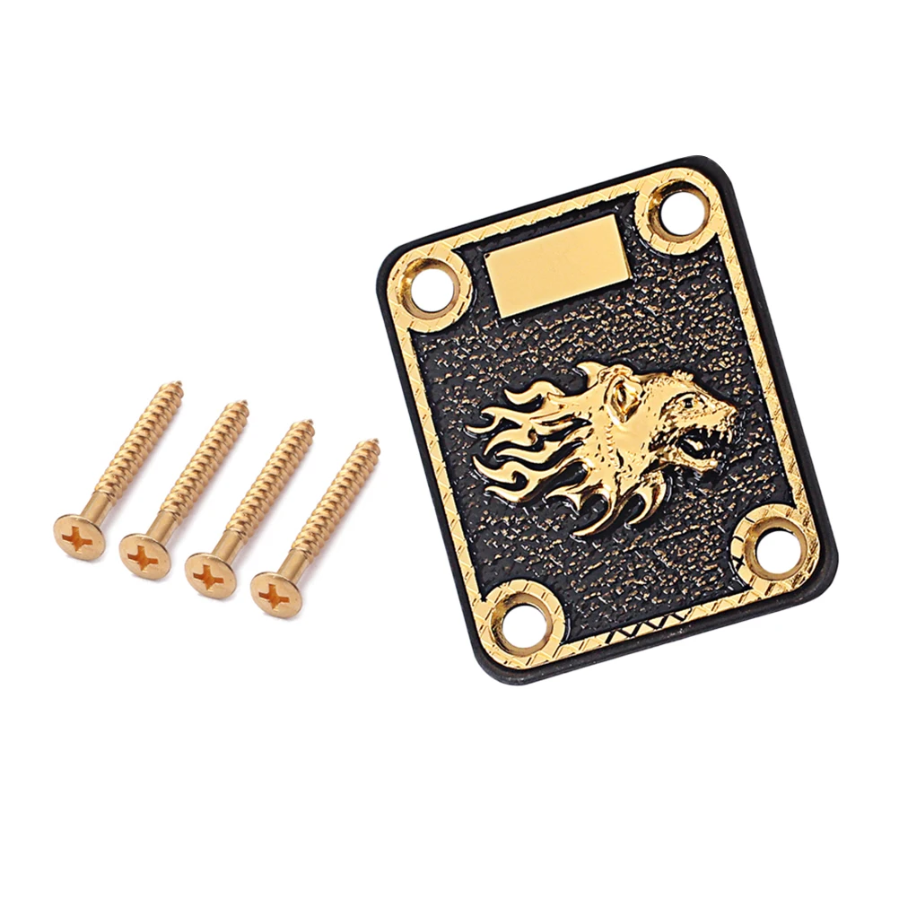 Zinc Alloy Reinforcement Plate for Electric Guitar Bass TL with Four Holes Neck Fixed Protecting DIY Replacement
Zinc Alloy Reinforcement Plate for Electric Guitar Bass TL with Four Holes Neck Fixed Protecting DIY Replacement