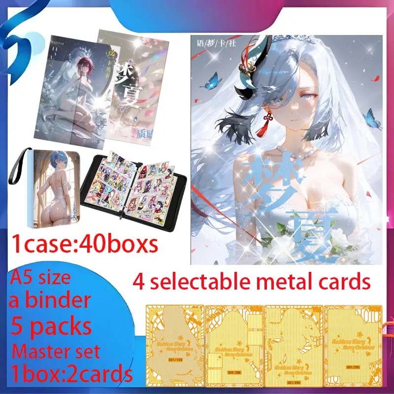 New Goddess Story Dream Summer A5 Boards Anime Goddess Character Albedo Nezuko Rem Nami Power Zero 2 Collect Gift And Toys
New Goddess Story Dream Summer A5 Boards Anime Goddess Character Albedo Nezuko Rem Nami Power Zero 2 Collect Gift And Toys