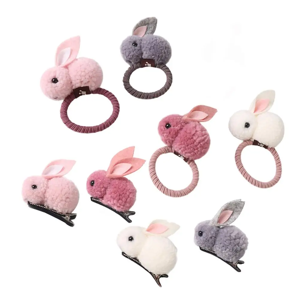 8Pcs Children Hair Rings Clips Cartoon Hairpins Ponytail Holders Stretch Hair Rope Rabbit Design Girls Accessories Gifts
8Pcs Children Hair Rings Clips Cartoon Hairpins Ponytail Holders Stretch Hair Rope Rabbit Design Girls Accessories Gifts