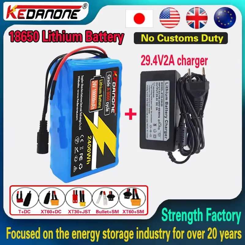 24V/29.4V 7S2P 10Ah 18650 Battery pack 29.4V 100000mAh Rechargeable Battery Mini Portable Charger For LED/Lamp/Camera with B
24V/29.4V 7S2P 10Ah 18650 Battery pack 29.4V 100000mAh Rechargeable Battery Mini Portable Charger For LED/Lamp/Camera with B