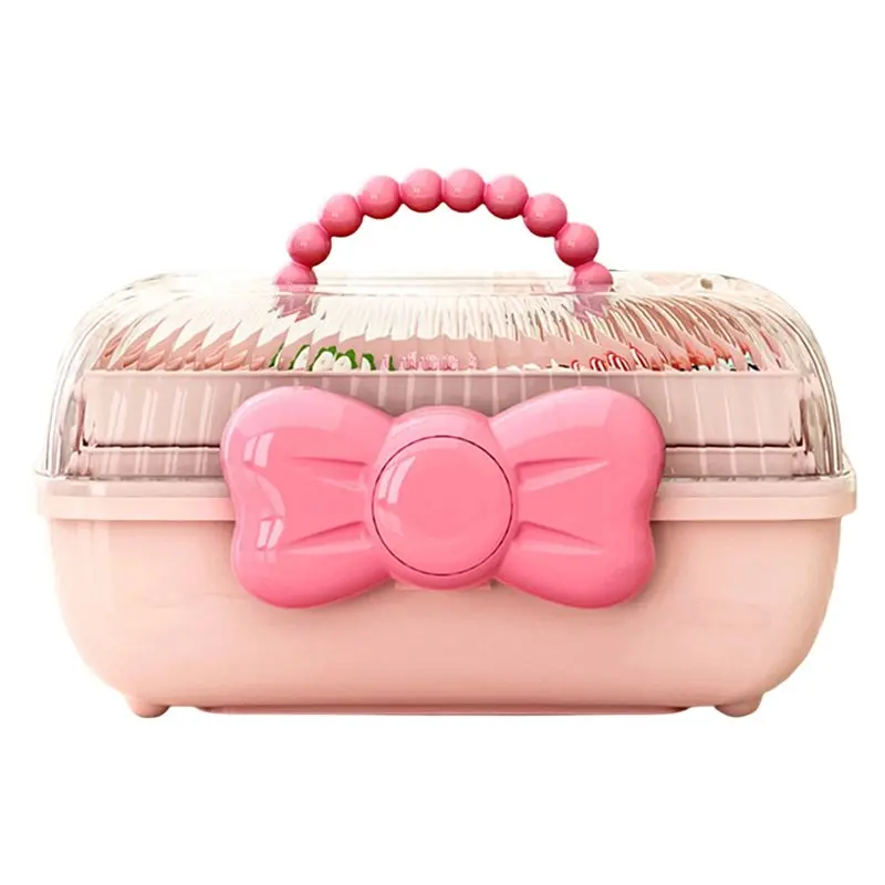 Multi-Layer Hairpin Organizer Girls' Jewelry Case Headband Display Rack Children' S Hair Accessories Storage Box Head Rope
Multi-Layer Hairpin Organizer Girls' Jewelry Case Headband Display Rack Children' S Hair Accessories Storage Box Head Rope