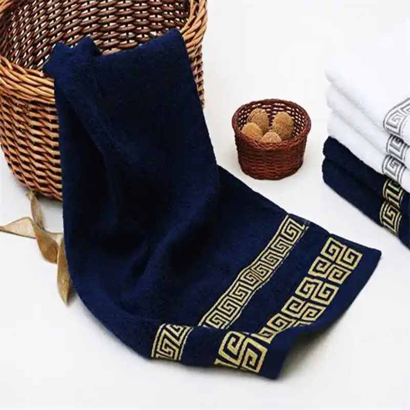 Terry Face Towel For Bathroom 35x75cm Geometric Design 100% Cotton Blue White Travel Sport Towels Hand Washcloth For Adults
Terry Face Towel For Bathroom 35x75cm Geometric Design 100% Cotton Blue White Travel Sport Towels Hand Washcloth For Adults