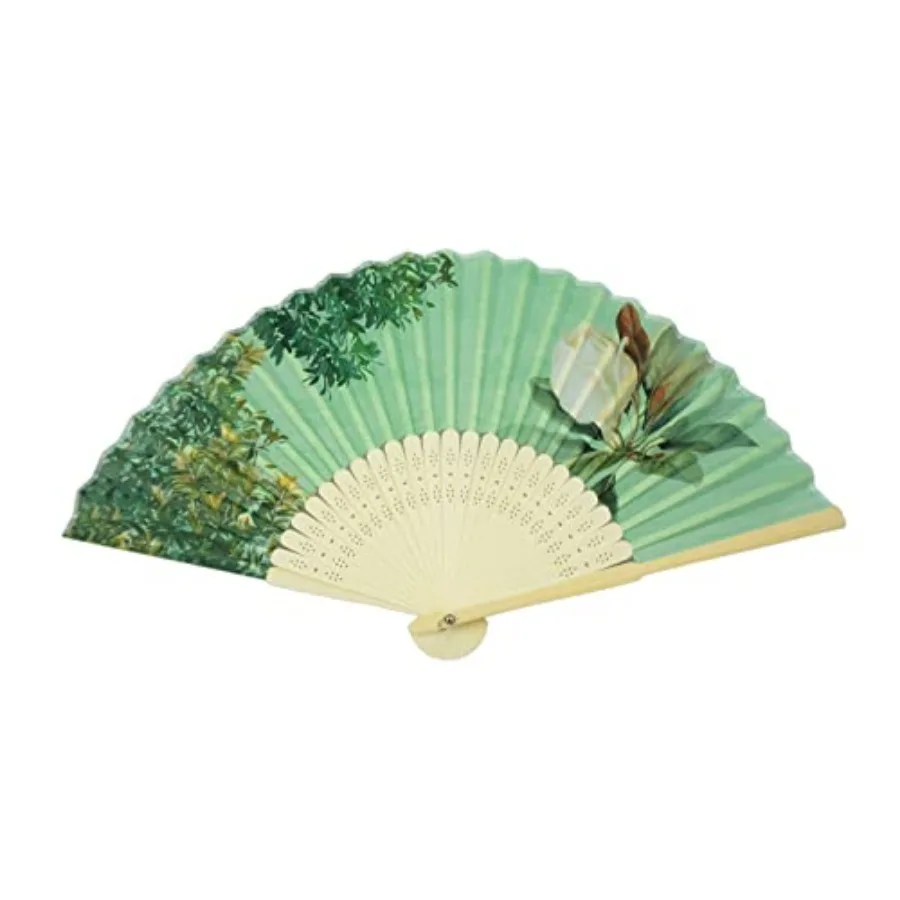 Hand Fan Bamboo Mangnolia Printed Folding Fan Cotton for Party Wedding Gift
Hand Fan Bamboo Mangnolia Printed Folding Fan Cotton for Party Wedding Gift
