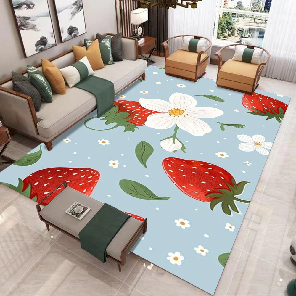 Cream Cartoon Red Cherry Bow Heart Print Rug Sweet Fruit Bow Design Non Slip Living Room Bedroom Floor Mat Rugs for Bedroom
Cream Cartoon Red Cherry Bow Heart Print Rug Sweet Fruit Bow Design Non Slip Living Room Bedroom Floor Mat Rugs for Bedroom