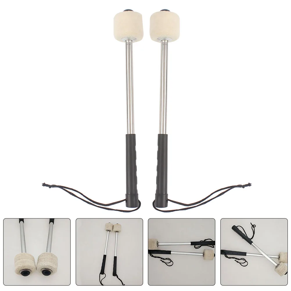 2pcs Drum Mallets Accessories Stainless Steel Tube Percussion Instrument Bass Drumstick Lightweight Durable Fine
2pcs Drum Mallets Accessories Stainless Steel Tube Percussion Instrument Bass Drumstick Lightweight Durable Fine