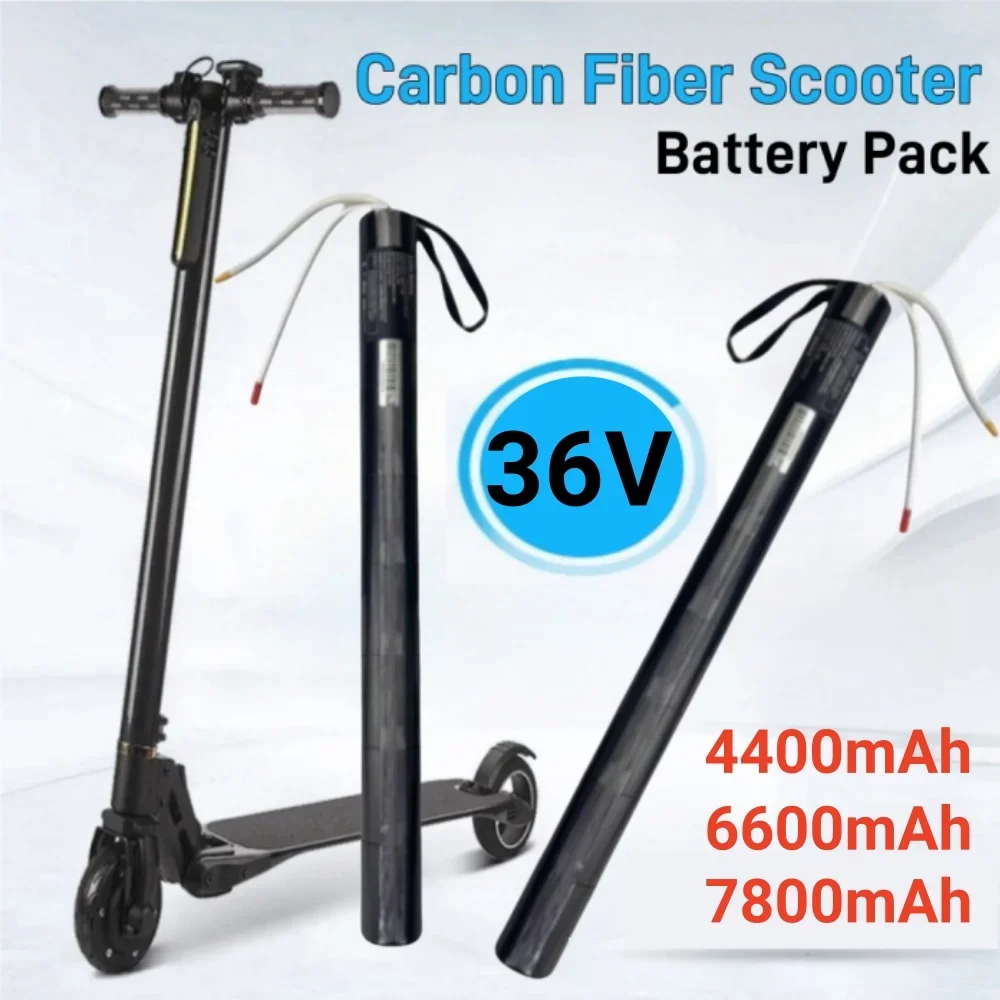 36V 4400/6600/7800mAh High-capacity high output Li-ion Battery Pack for Carbon Fiber Electric Scooter
36V 4400/6600/7800mAh High-capacity high output Li-ion Battery Pack for Carbon Fiber Electric Scooter