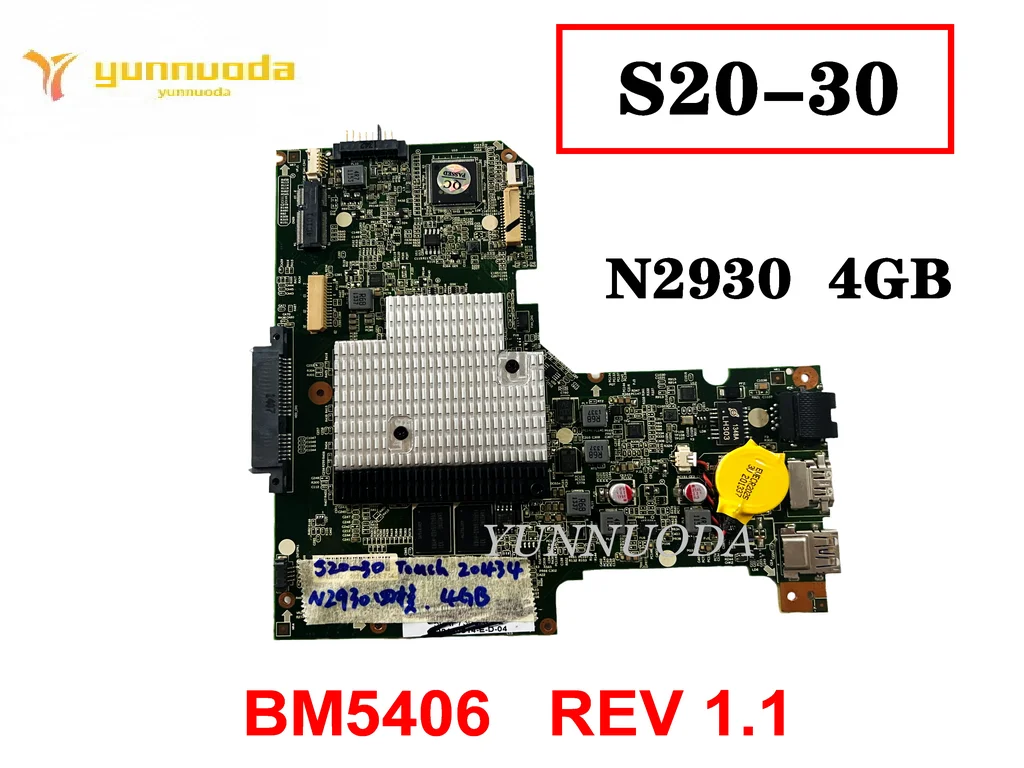 Оригинальная материнская плата для ноутбука Lenovo S20-30 N2930 4 ГБ BM5406 REV 1,1, протестирована, хорошая, бесплатная доставка
Оригинальная материнская плата для ноутбука Lenovo S20-30 N2930 4 ГБ BM5406 REV 1,1, протестирована, хорошая, бесплатная доставка