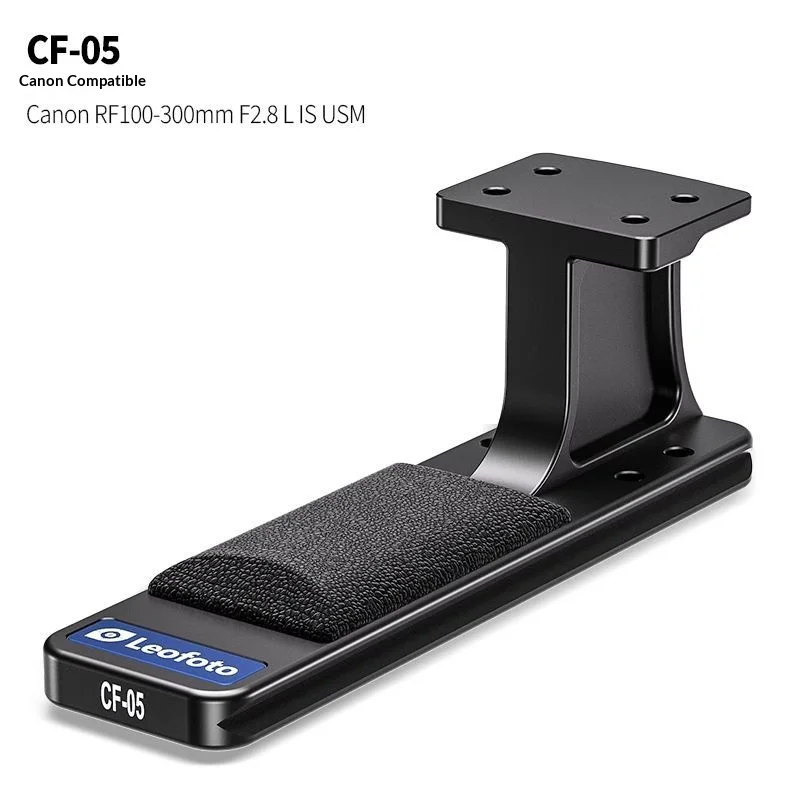 Leofoto CF-05 — это сменная ножка штатива, предназначенная для крепления Arca-Swivel на объективе Canon RF 100-300mm f/2.8 L IS USM.
Leofoto CF-05 — это сменная ножка штатива, предназначенная для крепления Arca-Swivel на объективе Canon RF 100-300mm f/2.8 L IS USM.