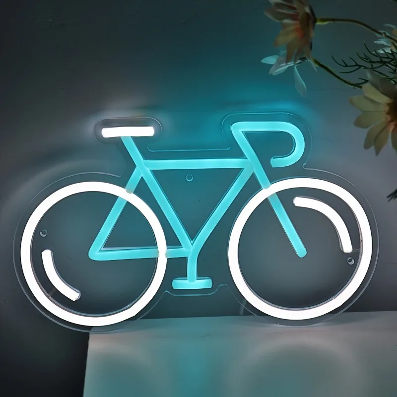 Неоновая вывеска в форме велосипеда Glow Cycling, светодиодный настенный декор для спальни/кафе/гаража, подарок для любителей велоспорта
Неоновая вывеска в форме велосипеда Glow Cycling, светодиодный настенный декор для спальни/кафе/гаража, подарок для любителей велоспорта