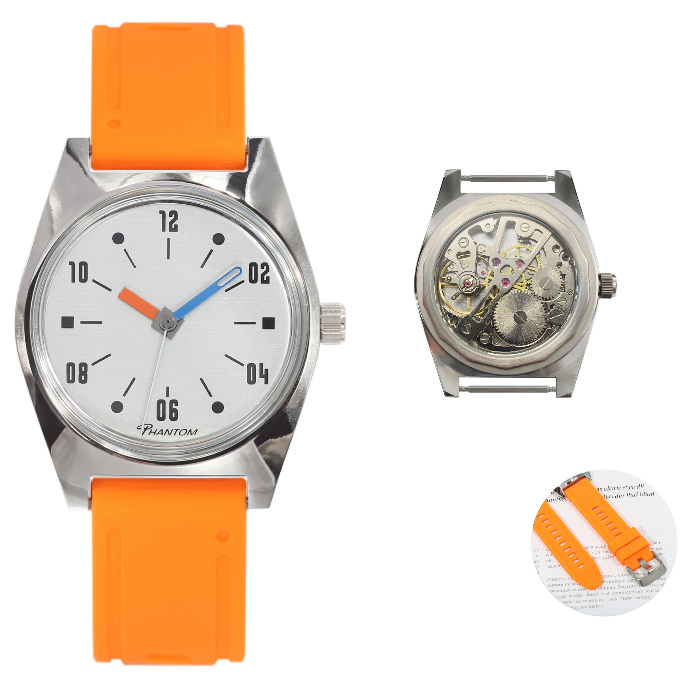Men's Watch 36mm Manual Winding Movement Fashionable Bauhaus Design Couple Gift Hand Wind
Men's Watch 36mm Manual Winding Movement Fashionable Bauhaus Design Couple Gift Hand Wind