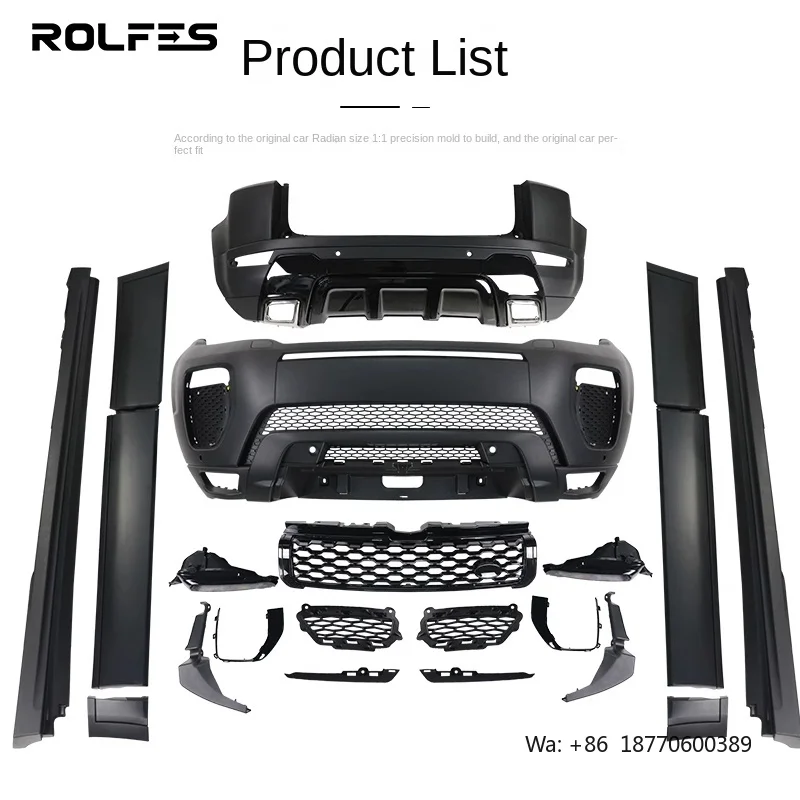 New Envelope Appearance Modification Surround Upgrade Kit for 10-15 Range Rover Body Kit
New Envelope Appearance Modification Surround Upgrade Kit for 10-15 Range Rover Body Kit