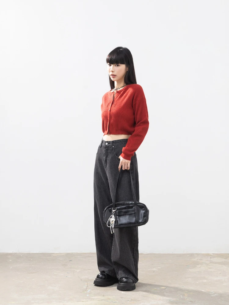 Джинсы с низкой посадкой и прямыми штанинами, цветные, с дизайнерским принтом, повседневные, женские, осенне-зимняя новинка, модные, от Queen Fashion
Джинсы с низкой посадкой и прямыми штанинами, цветные, с дизайнерским принтом, повседневные, женские, осенне-зимняя новинка, модные, от Queen Fashion