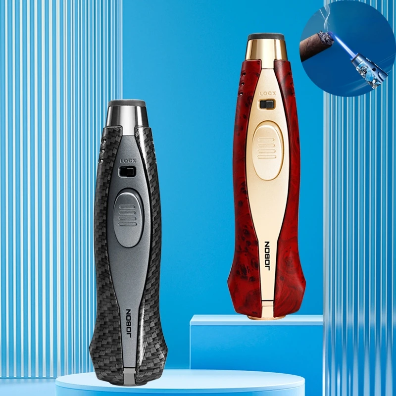 JOBON Outdoor Windproof Butane Gas Lighter 360 ° Blue Flame Turbojet Ignition Gun Cooking Barbecue Cigar Lighter Smoking Gift
JOBON Outdoor Windproof Butane Gas Lighter 360 ° Blue Flame Turbojet Ignition Gun Cooking Barbecue Cigar Lighter Smoking Gift