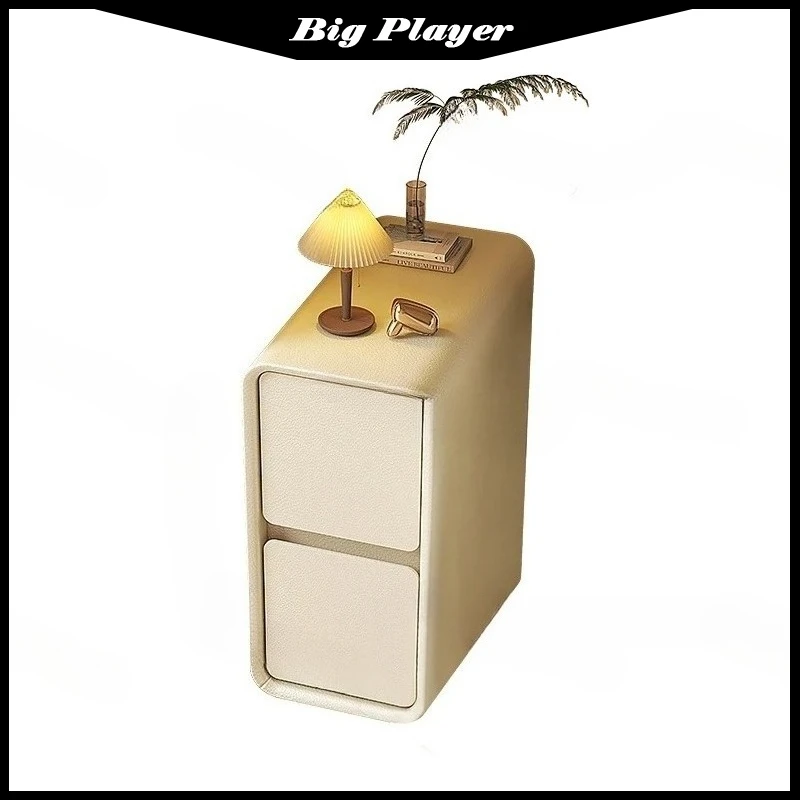 Cream Wind Bedside Table, Simple Bedroom Wall, Ultra-narrow Crevice Cabinet, Creative Mini Solid Wood Small Side, 25cm
Cream Wind Bedside Table, Simple Bedroom Wall, Ultra-narrow Crevice Cabinet, Creative Mini Solid Wood Small Side, 25cm