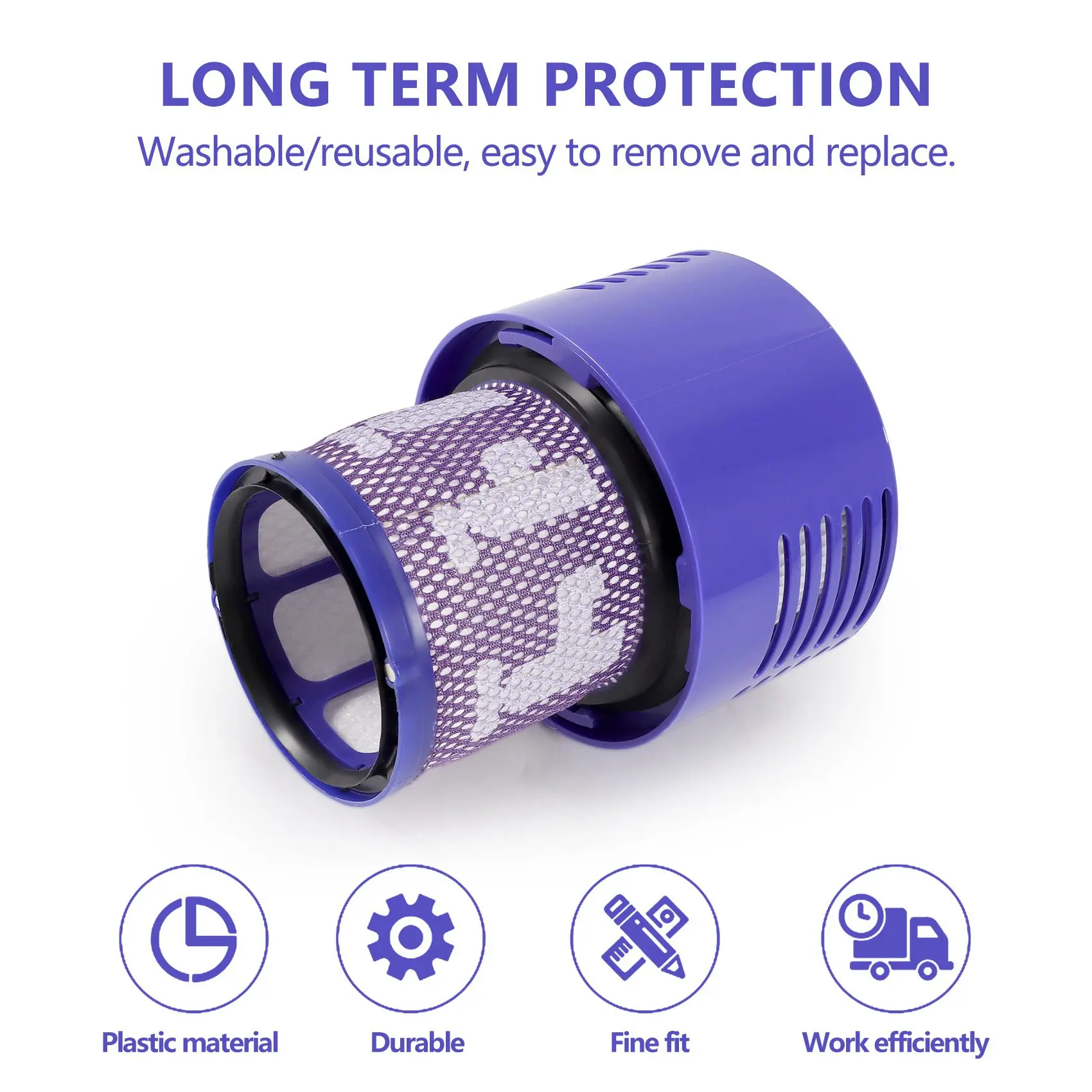 N98R Washable Filter Unit For Dyson V10 SV12 Cyclone Animal Absolute Total Clean Vacuum Cleaner
N98R Washable Filter Unit For Dyson V10 SV12 Cyclone Animal Absolute Total Clean Vacuum Cleaner