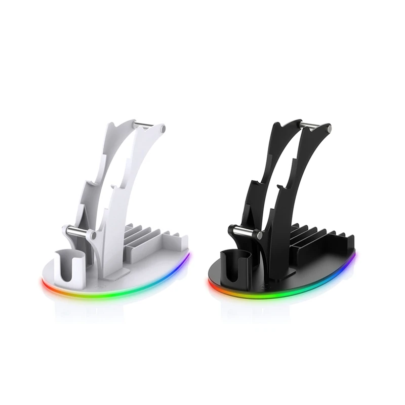 APPLIA-For PS5 Desktop Storage Stand Controller Stand With RGB Lights Headphone/Handle/Remote/Disc Desktop Storage Stand
APPLIA-For PS5 Desktop Storage Stand Controller Stand With RGB Lights Headphone/Handle/Remote/Disc Desktop Storage Stand