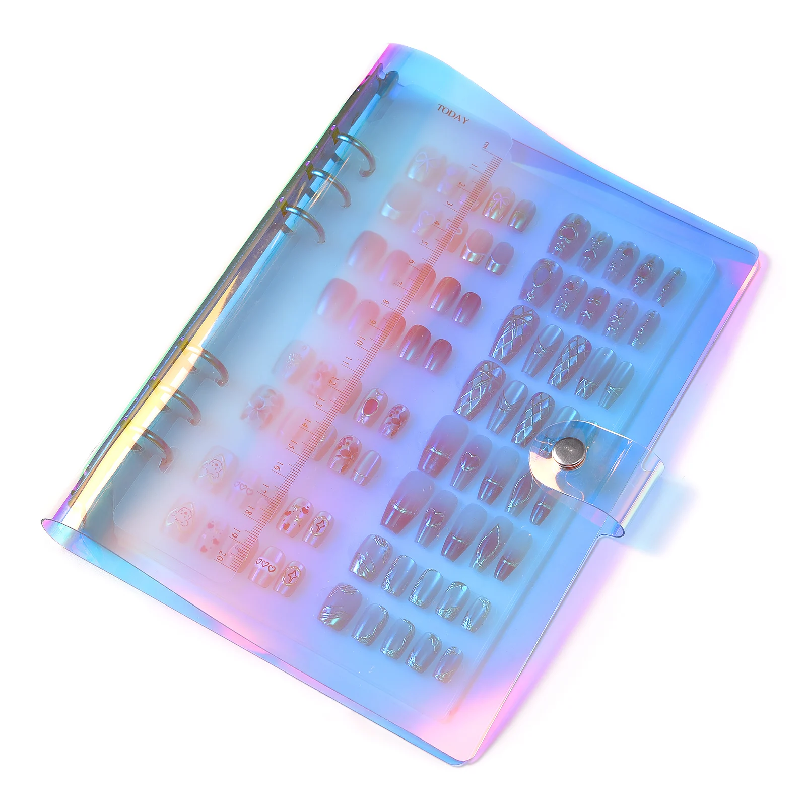 Nail Art Piece Storage Book Large Capacity Nail Organizer Exhibition Photo Album Card Clip Display Board DIY Album Storage Book
Nail Art Piece Storage Book Large Capacity Nail Organizer Exhibition Photo Album Card Clip Display Board DIY Album Storage Book