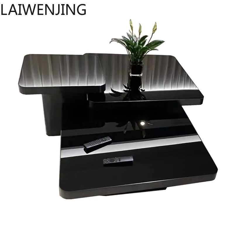 MJY Italian coffee table light luxury stainless steel creative glass sofa tea table high sense
MJY Italian coffee table light luxury stainless steel creative glass sofa tea table high sense
