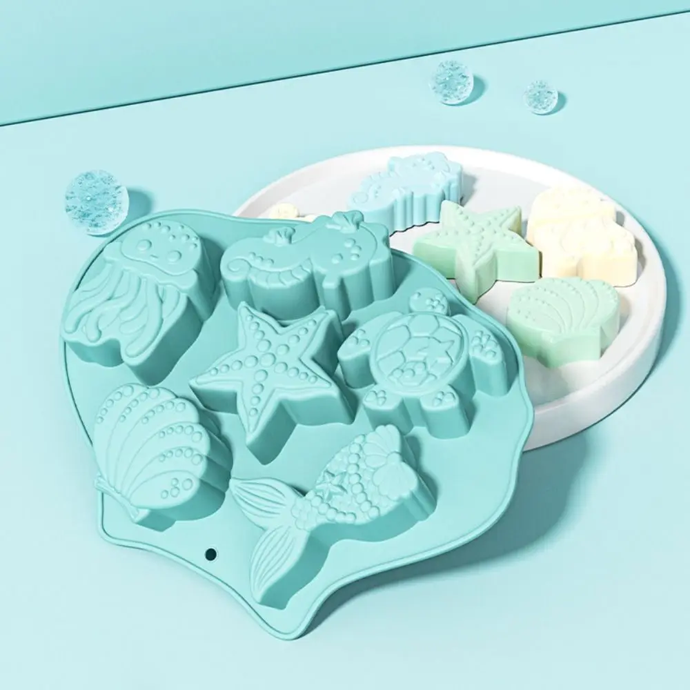 2 Piece Food Grade Silicone Ocean Theme Baking Mold Heat Resistant Soft Chocolate Mold Odorless Easy To Release Ice Cube Trays
2 Piece Food Grade Silicone Ocean Theme Baking Mold Heat Resistant Soft Chocolate Mold Odorless Easy To Release Ice Cube Trays