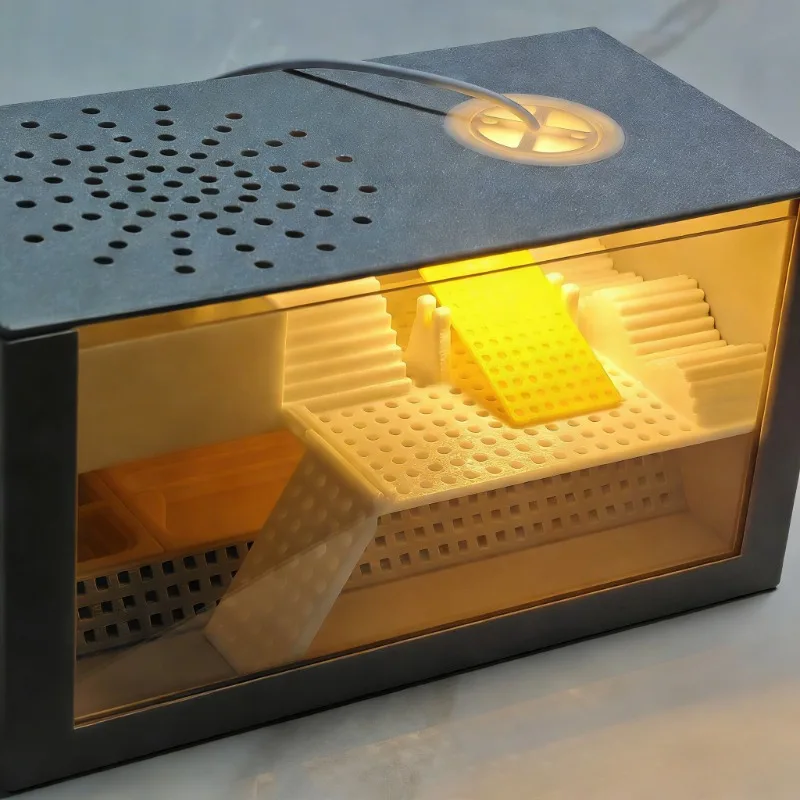 Террариум для крабов-скитающихся с LED-подсветкой, разделением на сухую и влажную зоны, малый террариум для разведения рептилий, домик-убежище для рептилий
Террариум для крабов-скитающихся с LED-подсветкой, разделением на сухую и влажную зоны, малый террариум для разведения рептилий, домик-убежище для рептилий