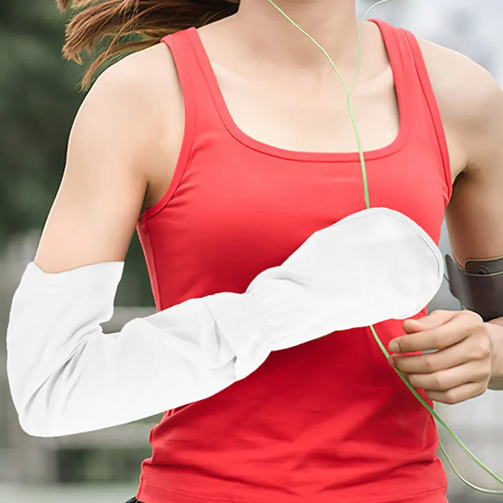 2Pairs Uv Protection Sun-Resistant Arm Sleeves Breathable Cooling Sports Arm Covers for Outdoor Activities Cycling Running
2Pairs Uv Protection Sun-Resistant Arm Sleeves Breathable Cooling Sports Arm Covers for Outdoor Activities Cycling Running