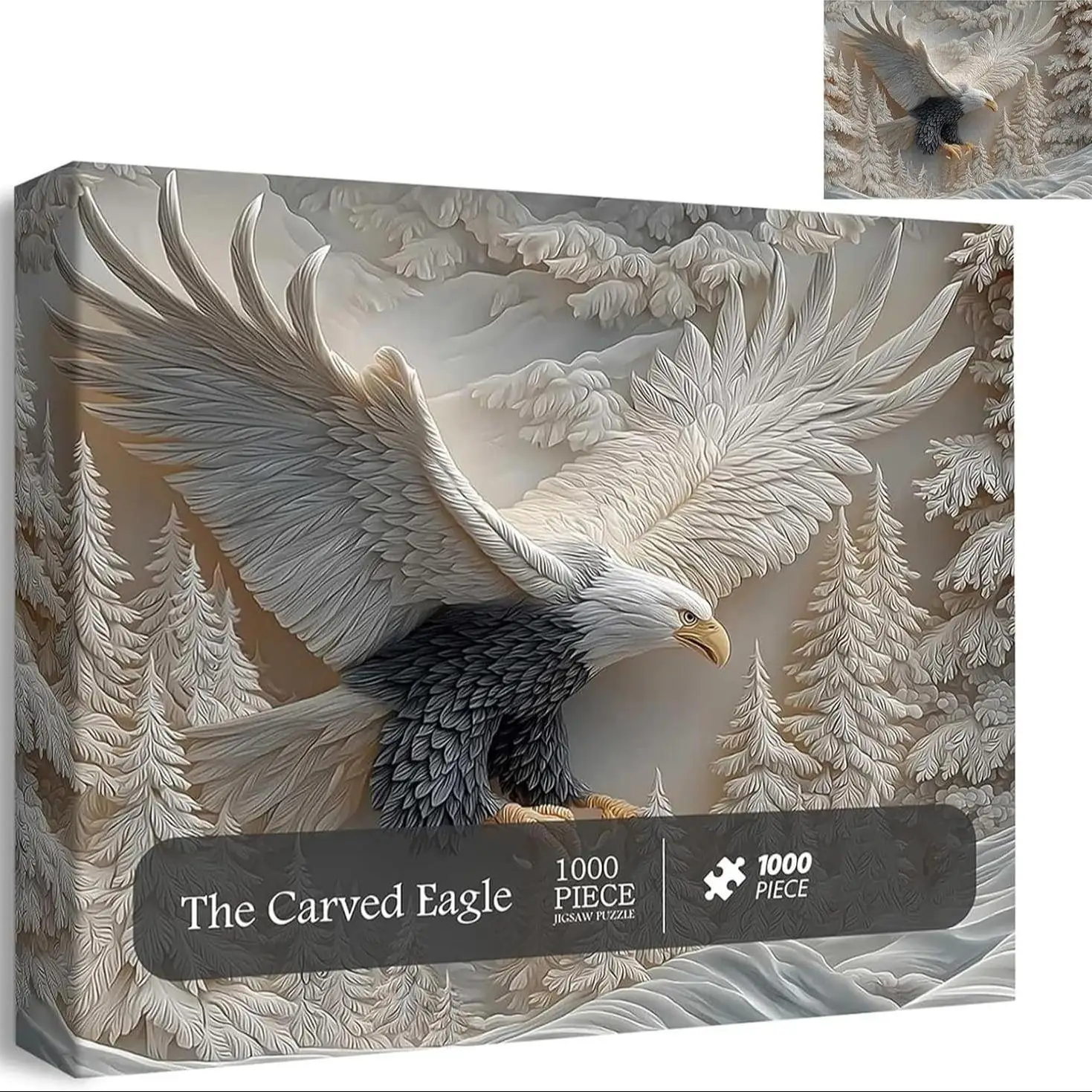 Eagle spreading puzzle 1000pcs large puzzle game gift family interactive game puzzle DIY home decoration brain challenge designe
Eagle spreading puzzle 1000pcs large puzzle game gift family interactive game puzzle DIY home decoration brain challenge designe