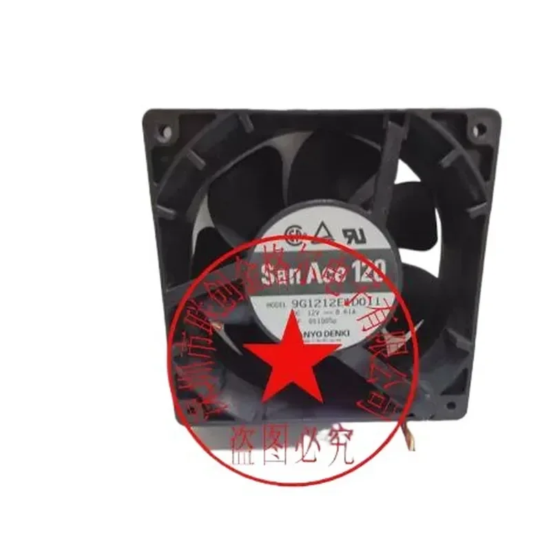 for 9G1212E1D01 9G1212H1D01 12V 0.61A Original Japanese SANYO 12CM Three-Wire DC Fan
for 9G1212E1D01 9G1212H1D01 12V 0.61A Original Japanese SANYO 12CM Three-Wire DC Fan