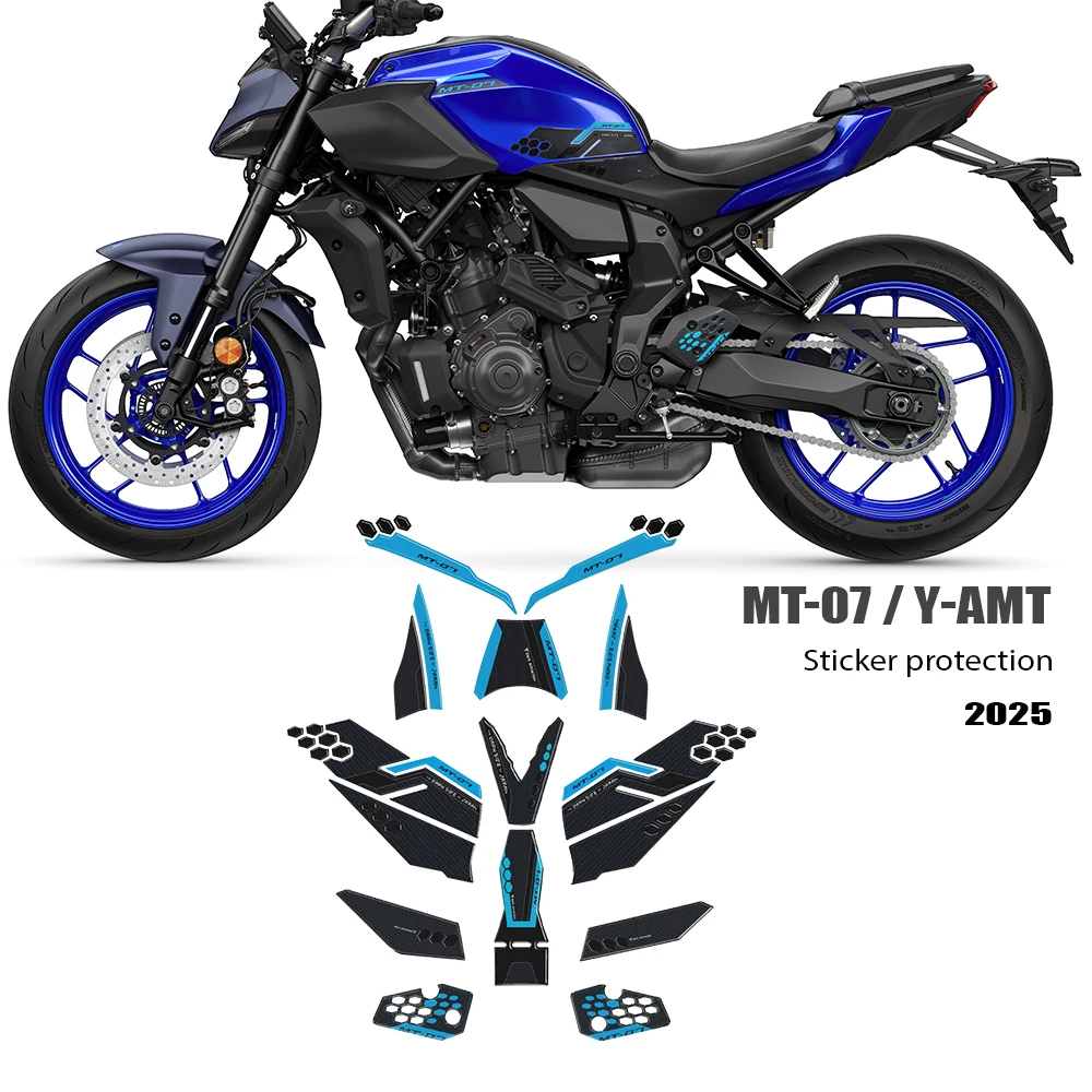 For MT-07 MT 07 mt07 2025 Motorcycle 3D Sticker Tank Pad Protective Sticker Kit
For MT-07 MT 07 mt07 2025 Motorcycle 3D Sticker Tank Pad Protective Sticker Kit