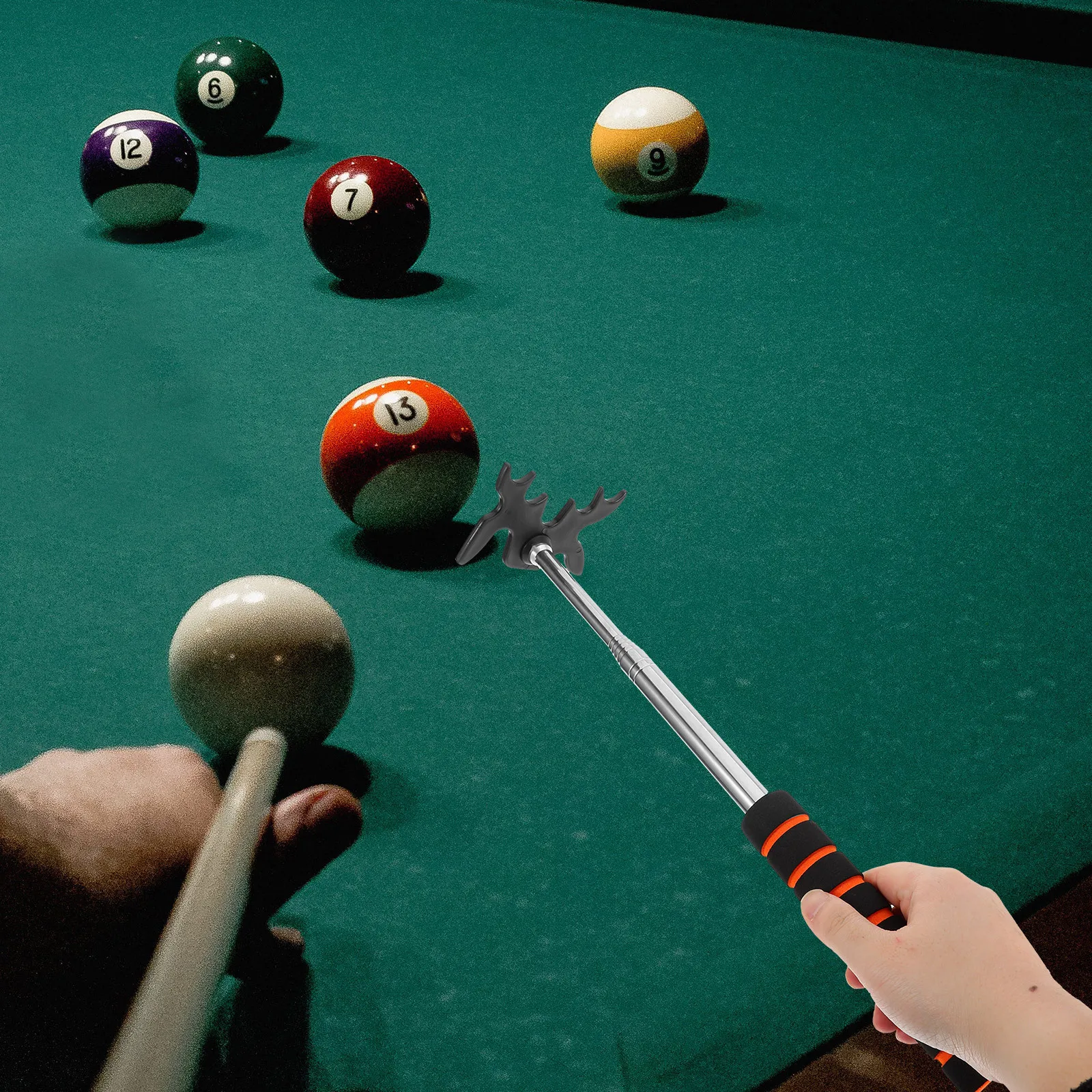 Billiards Cue Bridge Head Metal Pool Stick Bridge Adjustable Portable For Snooker Pool Table Accessories Cue Stand
Billiards Cue Bridge Head Metal Pool Stick Bridge Adjustable Portable For Snooker Pool Table Accessories Cue Stand